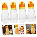 FONDOTIN 4 Stück Teiliges Honigspender Quetschflasche aus...