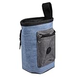 YARNOW Tragbare Blaue Hundetrainingstasche aus Kationischem Flachs mit...