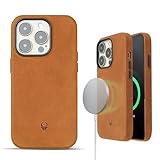 DONBOLSO Lederhülle für iPhone 14 Pro Max – Klassische Handyhülle –...