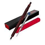 rOtring 600 Kugelschreiber & Samtetui, mittlere Spitze, schwarze Tinte,...