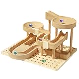 Dickly Holzbahn-Marmor-Spielzeug, Puzzle, Montagespielzeug,...