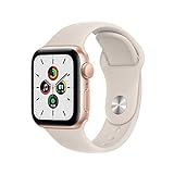 2021 Apple Watch SE (GPS, 40 mm), goldenes Aluminiumgehäuse mit...