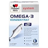 Doppelherz system OMEGA-3 KONZENRAT – Mit 300 mg EPA und 200 mg DHA pro...