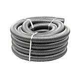 Staubsaugerschlauch, 50 mm Innendurchmesser, Gewindeverlängerungsrohr,...