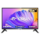 CRUA Smart Fernsehen 24 Zoll(60cm) Fernseher Android TV HD Ready Triple...