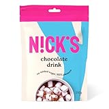 NICKS Chocolate drink Heiße Schokolade ohne Zuckerzusatz, Hochwertige...