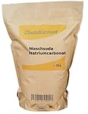 2kg Waschsoda (Natriumcarbonat) im Kraftpapier-Standbodenbeutel...