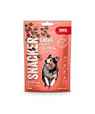 MERA Snacker Lachs (1x200g), getreidefrei, softe Hundeleckerli für...