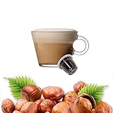 50 KICKKICK Haselnuss Kaffee Kapseln Nespresso Kompatibel MADE IN ITALY...