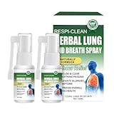 Katyjun 2 Stück 30ml Herbal Asthmaspray Rezeptfrei, Lungenreinigung Spray,...