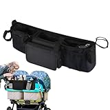 Doppelkinderwagen Aufbewahrungstasche - Leichtgewichtige Organisation Mit 3...