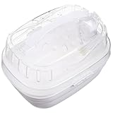 HAPINARY Tragbare Hamster Transportbox aus Kunststoff mit Belüftung...