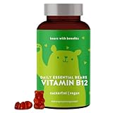 Vitamin B12 Gummibärchen - Hochdosiert mit 400µg Vitamin B12 pro Portion...