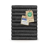 Blumtal Premium Frottier Gästehandtücher Set 12 teilig 100% Baumwolle -...