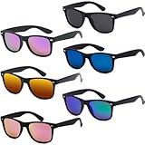 Dwenarry Party Sonnenbrille Set Bunte Retro Sonnenbrillen Vintage...