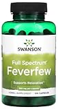 Swanson - Full Spectrum Feverfew 380 mg | Natürliche Unterstützung für...