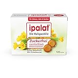 Ipalat Halspastillen zuckerfrei, 120 St. Pastillen