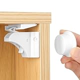 Babysicherheit Magnetisches Schrankschloss 10 Schlösser mit 2 Schlüssel,...
