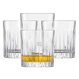 SCHOTT ZWIESEL Whiskyglas Stage (4er-Set), geradliniger Tumbler für Whisky...