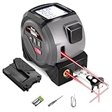 3-in-1 Digitales Laserbandmaß, 39,9 m Laser-Entfernungsmesser & 4,8 m...
