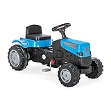 Lemodo Trettraktor ab 3 Jahre | Kinder Traktor in blau | Traktor zum...