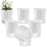 Yimomoyi 6er Set Kräutertöpfe Küche Selbstbewässernd, 17cm Blumentopf...