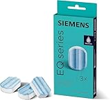 Siemens Entkalkungstabletten TZ80002A, 3 Stück, entfernt Kalkablagerungen...