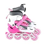 Naroote Rollschuhe, Inline-Rollschuhe, Schlagfest, Größenverstellbar,...