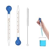 2 Stück Glas Pipetten Dropper, 10ml Tropfpipette, Measuring Pipettierer,...