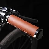 Fahrradgriffe MTB Griffe Lenkergriffe 1 Paar Rutschfeste Leder...