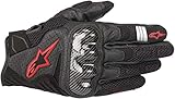 Alpinestars Motorradhandschuhe Smx-1 Air V2 Gloves Black Red Fluo,...