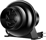 VIVOSUN Inline-Rohrventilator 100mm Abluftventilator 331m³/h für...