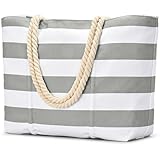 oscaurt Strandtasche Wasserdicht Badetasche Shopper Tasche Damen Beach Tote...