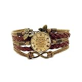 Yililay Böhmen -Armband, mehrschichtige Armband -Leder -Handgelenk...