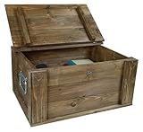 Kistenkolli Altes Land Truhe Hugo in verschiedenen Farben mit Deckel...