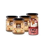 3Bears Mandelmus, 100% geröstete Nüsse, glutenfrei und vegan, cremig und...