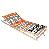 Coemo 7-Zonen Tellerlattenrost CubiFlex 140x200 cm hochflexible Teller für...