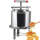 Honigpresse Maschine, Edelstahl Manuelle Honigpresse für Imkerei mit...