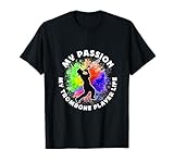 My Passion My Posaunenspieler Marschband Posaunenspieler T-Shirt