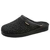 Fischer Herren Andy Pantoffeln, Schwarz (Anthrazit 205), 42 EU