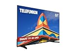 Telefunken 50DTUV725 2025 Smart TV 4K Ultra HD HDR 3840 x 2160, Dolby...