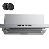 CIARRA CBCS6909A A+ Flachschirmhaube Dunstabzugshaube 60 cm Umluft 600...