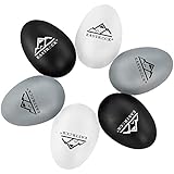 EASTROCK Egg Shaker Musik Percussion Klangeier Rhythmus Eier Set 6 Stück...