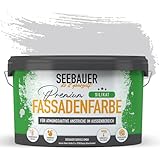 SEEBAUER diy Silikat-Fassadenfarbe Violett 5L für Außen (No. 922 Secret...