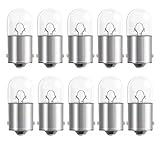 ShuoHui 10x R5W Premium BA15s 6V/12V/24V 5 Watt LKW Kugellampe 5W G18...