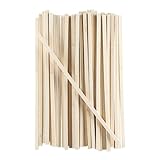 Ideen mit Herz Holzstäbe | 50 Stück | eckig | 30 cm lang | 8 mm x 8 mm |...