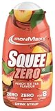 IronMaxx SqueeZero - Peach Ice Tea 65ml Sirup, Erfrischendes...