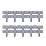 KASNLSAC Flexible Rasenkanten Herzform Rasenkante 20 Stcs Gartenkante...