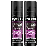 SYOSS Ansatz Retoucher Kaschierspray Schwarz Stufe 1 (120 ml), Ansatzspray...