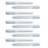 ORTAVA Stockschrauben M6,M6x80 mm Torx Stockschrauben, TX15...